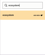 Example of adding a new tag.