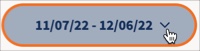 calendar to choose a date range