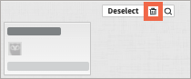 Sample team with delete button highlighted.