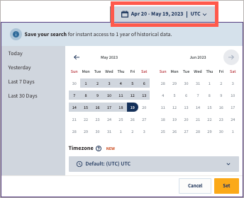 Date and Timezone selected showing calendar.